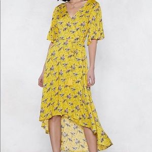 Nasty Gal Yellow Dress